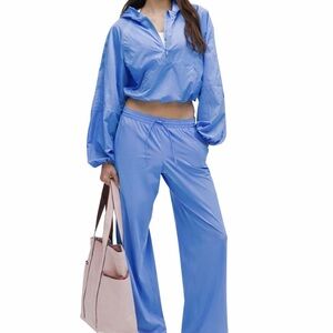Lululemon Court Rival Wide Leg Track Pants NWOT